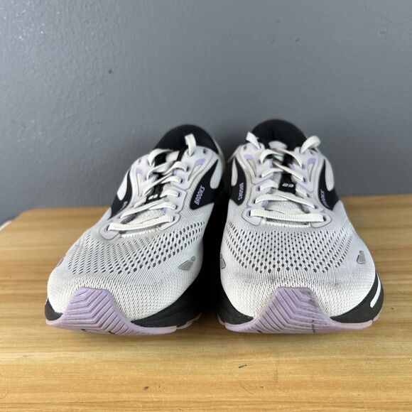 Brooks Womens Adrenaline GTS 23 1203811D039 Gray Running Sneakers Sz 11.5 D WIDE - Picture 3 of 11